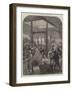 The Meat Market, Smithfield, Arrival of an Early Meat Train-null-Framed Giclee Print