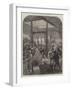 The Meat Market, Smithfield, Arrival of an Early Meat Train-null-Framed Giclee Print