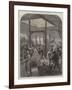 The Meat Market, Smithfield, Arrival of an Early Meat Train-null-Framed Giclee Print