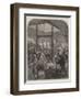 The Meat Market, Smithfield, Arrival of an Early Meat Train-null-Framed Giclee Print