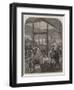 The Meat Market, Smithfield, Arrival of an Early Meat Train-null-Framed Giclee Print