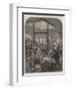 The Meat Market, Smithfield, Arrival of an Early Meat Train-null-Framed Giclee Print