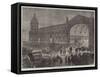 The Meat Market, Smithfield, at Two in the Morning-null-Framed Stretched Canvas