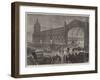 The Meat Market, Smithfield, at Two in the Morning-null-Framed Giclee Print