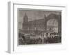 The Meat Market, Smithfield, at Two in the Morning-null-Framed Giclee Print