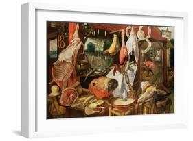 The Meat Stall, 1568-Pieter Aertsen-Framed Giclee Print