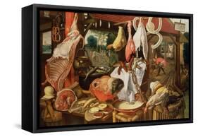 The Meat Stall, 1568-Pieter Aertsen-Framed Stretched Canvas