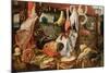 The Meat Stall, 1568-Pieter Aertsen-Mounted Giclee Print