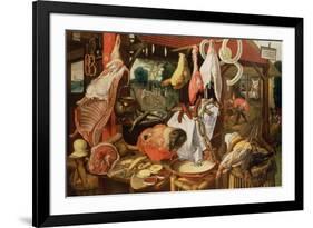 The Meat Stall, 1568-Pieter Aertsen-Framed Giclee Print