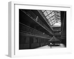 The Mecca, Constructed in 1875 in the Slums of Chicago's South Side-Gordon Coster-Framed Photographic Print