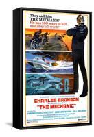 THE MECHANIC, Charles Bronson, 1972.-null-Framed Stretched Canvas