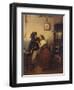 The Medal, 1860-Domenico Induno-Framed Giclee Print