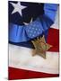 The Medal of Honor Rests On a Flag During Preparations For An Award Ceremony-Stocktrek Images-Mounted Photographic Print