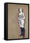 The Medical Inspection: Blonde Prostitute, 1894-Henri de Toulouse-Lautrec-Framed Stretched Canvas