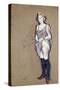 The Medical Inspection: Blonde Prostitute, 1894-Henri de Toulouse-Lautrec-Stretched Canvas