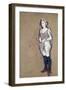 The Medical Inspection: Blonde Prostitute, 1894-Henri de Toulouse-Lautrec-Framed Giclee Print