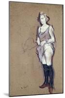The Medical Inspection: Blonde Prostitute, 1894-Henri de Toulouse-Lautrec-Mounted Giclee Print
