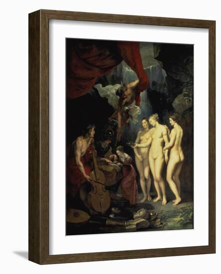 The Medici Cycle: Education of Marie De Medici, 1622-25-Peter Paul Rubens-Framed Giclee Print