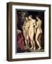 The Medici Cycle: Education of Marie de Medici, Detail of the Three Graces, 1621-25-Peter Paul Rubens-Framed Giclee Print