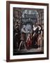 The Medici Cycle: Henri IV Leaving for the War in Germany, 20th March 1610-Peter Paul Rubens-Framed Giclee Print