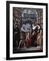 The Medici Cycle: Henri IV Leaving for the War in Germany, 20th March 1610-Peter Paul Rubens-Framed Giclee Print