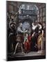 The Medici Cycle: Henri IV Leaving for the War in Germany, 20th March 1610-Peter Paul Rubens-Mounted Giclee Print
