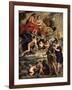 The Medici Cycle: Henri IV Receiving the Portrait of Marie de Medici 1621-25-Peter Paul Rubens-Framed Giclee Print