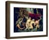 The Medici Cycle: The Disembarkation of Marie de Medici at Marseilles, 1600-Peter Paul Rubens-Framed Giclee Print
