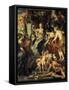 The Medici Cycle: the Felicity of the Regency, 1622-25-Peter Paul Rubens-Framed Stretched Canvas