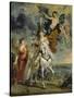 The Medici Cycle: the Triumph of Juliers, 1st September 1610, 1622-25-Peter Paul Rubens-Stretched Canvas