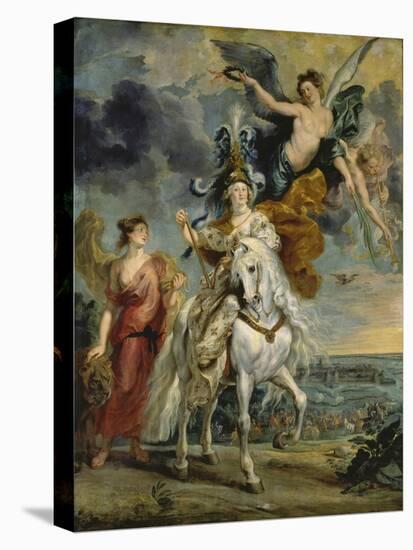 The Medici Cycle: the Triumph of Juliers, 1st September 1610, 1622-25-Peter Paul Rubens-Stretched Canvas