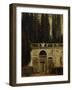 The Medici Gardens in Rome, 1650-1651-Diego Velazquez-Framed Giclee Print