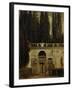 The Medici Gardens in Rome, 1650-1651-Diego Velazquez-Framed Giclee Print