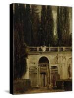 The Medici Gardens in Rome, 1650-1651-Diego Velazquez-Stretched Canvas