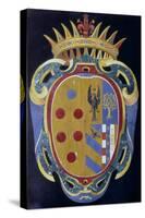 The Medici-Lorena Coat of Arms, circa 1638-null-Stretched Canvas