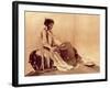 The Medicine Drum-Carl And Grace Moon-Framed Photo