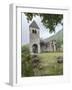 The medieval Abbey of San Pietro in Vallate, Piagno, Sondrio province, Lower Valtellina, Lombardy, -Roberto Moiola-Framed Photographic Print
