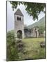 The medieval Abbey of San Pietro in Vallate, Piagno, Sondrio province, Lower Valtellina, Lombardy, -Roberto Moiola-Mounted Photographic Print