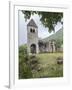 The medieval Abbey of San Pietro in Vallate, Piagno, Sondrio province, Lower Valtellina, Lombardy, -Roberto Moiola-Framed Photographic Print