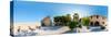 The Medieval Castle in Larnaca. 360 Degree Panorama-Kirill_M-Stretched Canvas