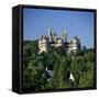 The Medieval Chateau, Pierrefonds, Picardy, France, Europe-Stuart Black-Framed Stretched Canvas