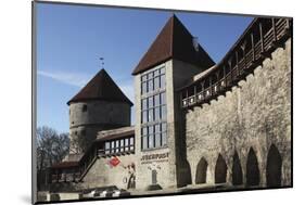 The Medieval Maiden's Tower (Neitsitorn), Now a Museum and Cafe, in Toompea-Stuart Forster-Mounted Photographic Print