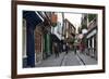 The Medieval Narrow Street of the Shambles and Little Shambles-Peter Richardson-Framed Photographic Print