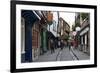 The Medieval Narrow Street of the Shambles and Little Shambles-Peter Richardson-Framed Photographic Print