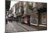 The Medieval Narrow Street of the Shambles and Little Shambles-Peter Richardson-Mounted Photographic Print