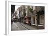 The Medieval Narrow Street of the Shambles and Little Shambles-Peter Richardson-Framed Photographic Print