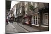 The Medieval Narrow Street of the Shambles and Little Shambles-Peter Richardson-Mounted Photographic Print