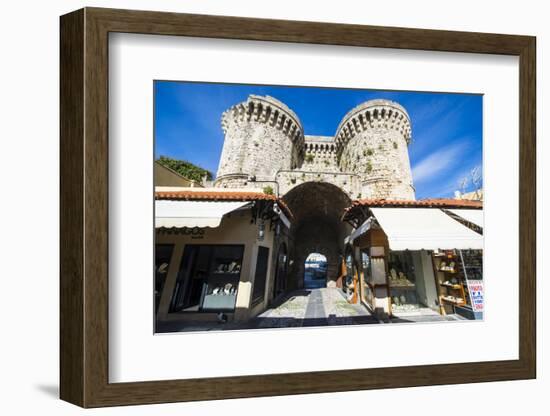 The Medieval Old Town, City of Rhodes, Rhodes, Dodecanese Islands, Greek Islands, Greece-Michael Runkel-Framed Photographic Print