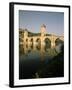 The Medieval Pont Valentre Over the River Lot, Cahors, Lot, Midi Pyrenees, France-David Hughes-Framed Photographic Print