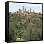 The Medieval Towers of San Gimignano in Tuscany, Italy, 13th Century-CM Dixon-Framed Stretched Canvas